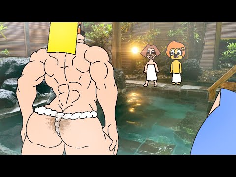 Bartleby Takes his Sugar Baby Sonic To A Hot Spring Vacation